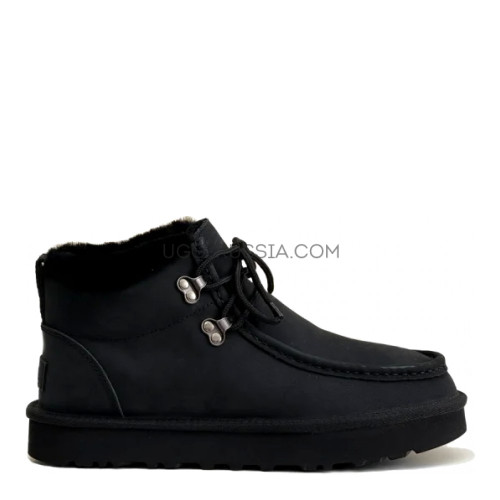 Mens Ambush Woven Boot Black