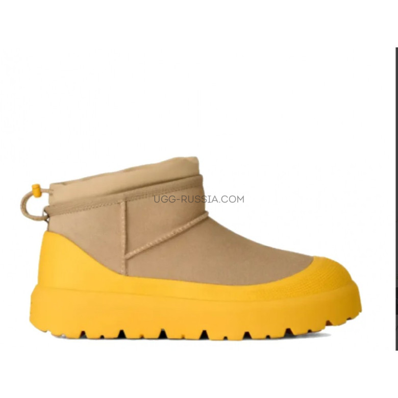 UGG Mens Ultra Mini Hybrid Weather Mustard Seed