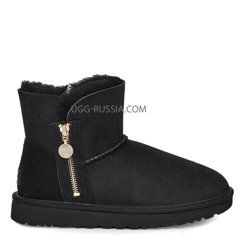 UGG Bailey Zip Mini Black