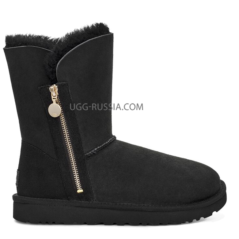 UGG Bailey Zip Short Black