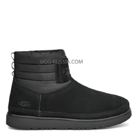 Classic Mini Lace-Up Weather Black