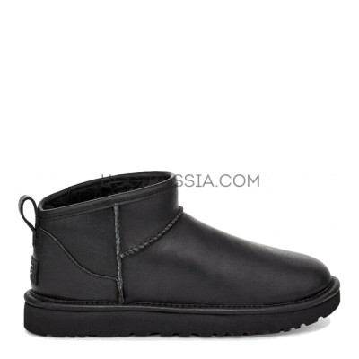 Classic Ultra Mini Leather Black