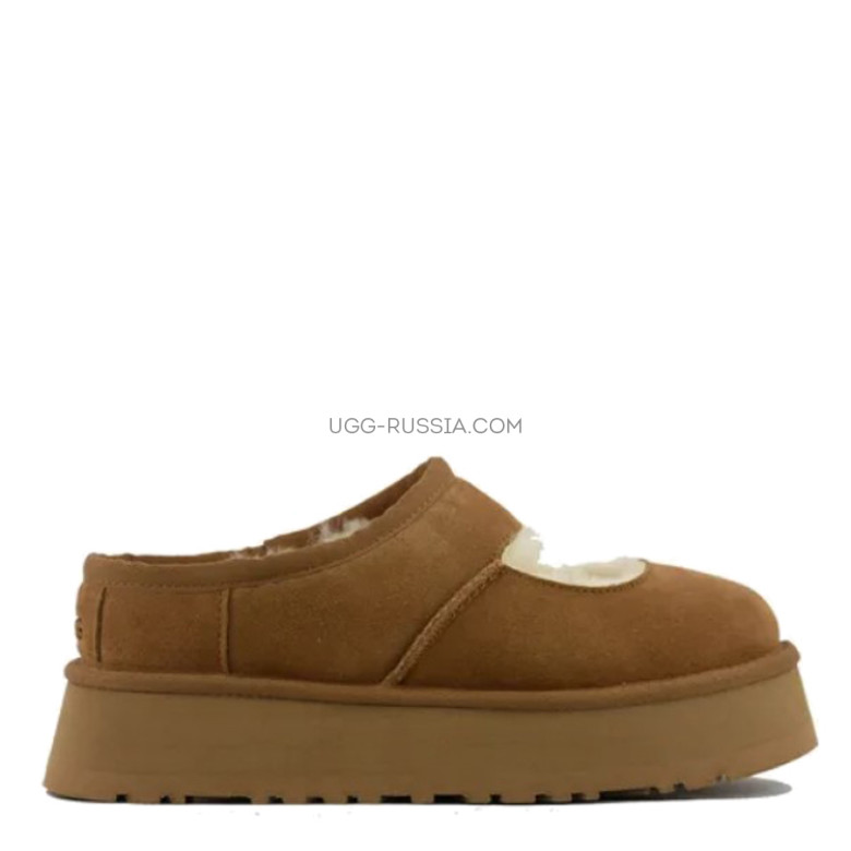 UGG Bea Mary Jane Chestnut
