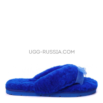 Fluff Flip Flop II Electric Blue