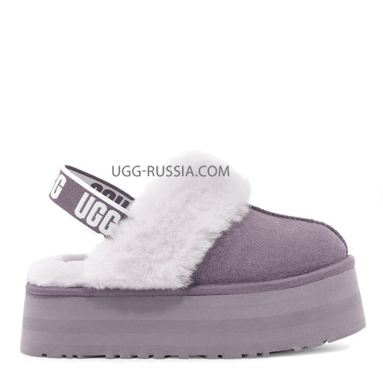 UGG Funkette Suede Platform June Gloom