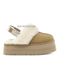 Funkette Suede Platform Sand