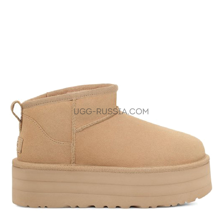 UGG Classic Ultra Mini Platform Driftwood