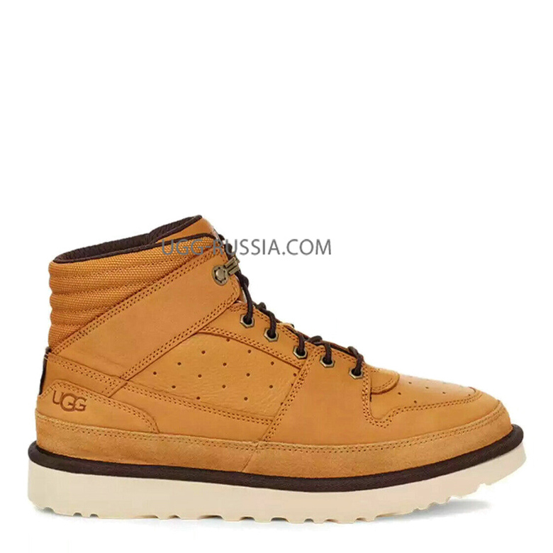 UGG Highland Sport Hiker Mid Chestnut White