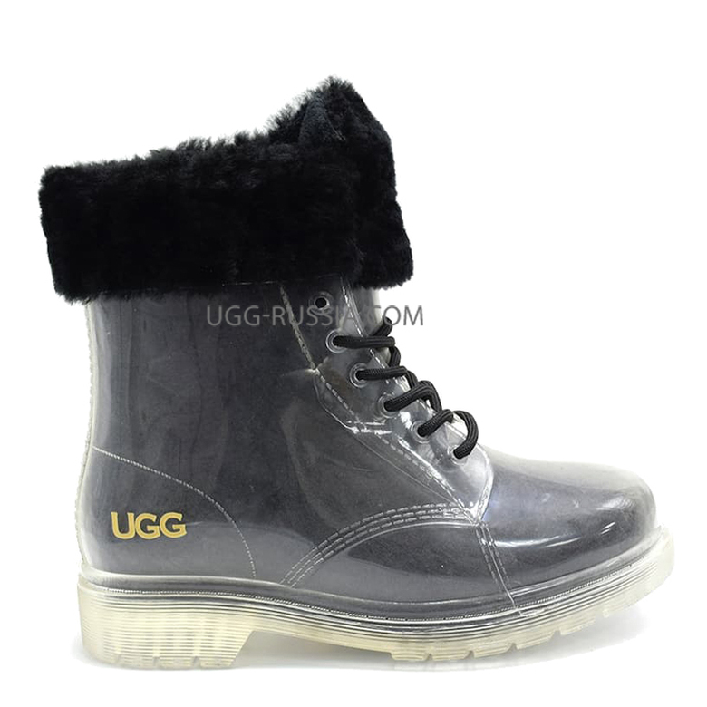 UGG Chunky Clear Boot Black