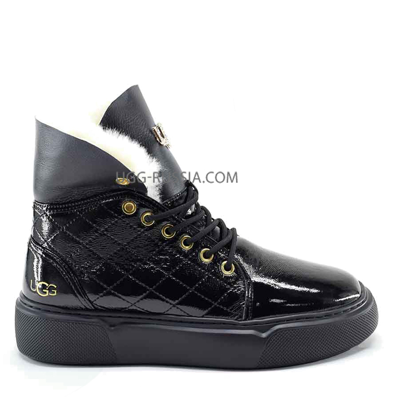 UGG Shanti Black White