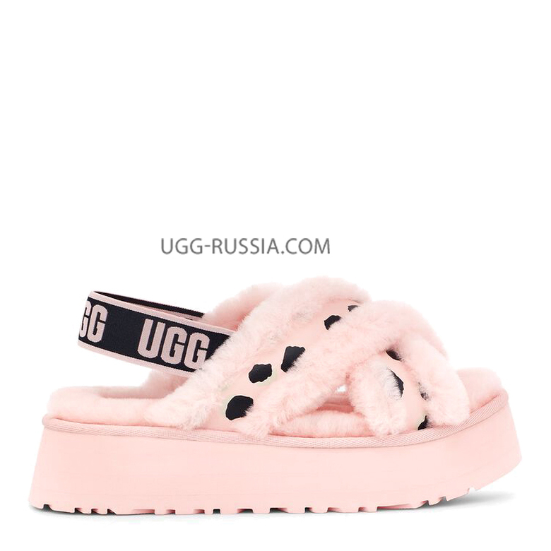 UGG Disco Slide Pink Scallop