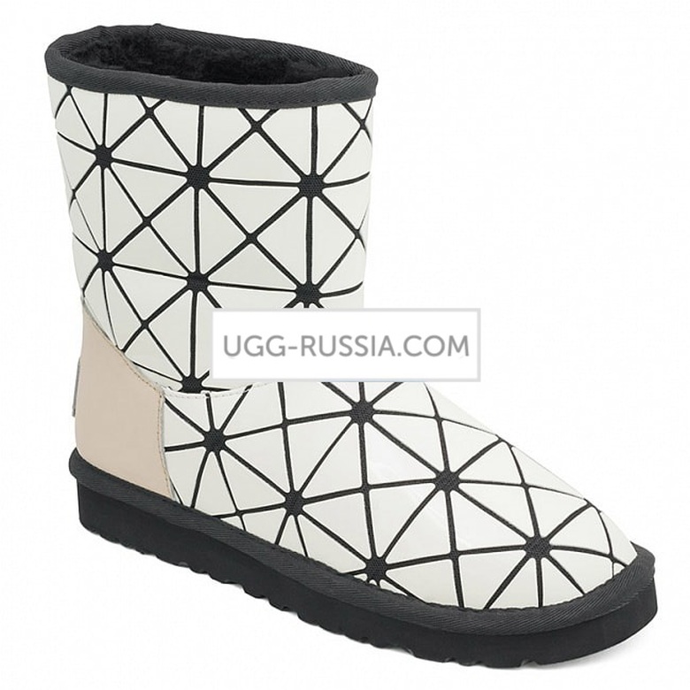 UGG Jimmy Choo Issey Miyake Metallic White