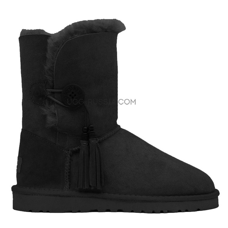 UGG Bailey Button Charms Black