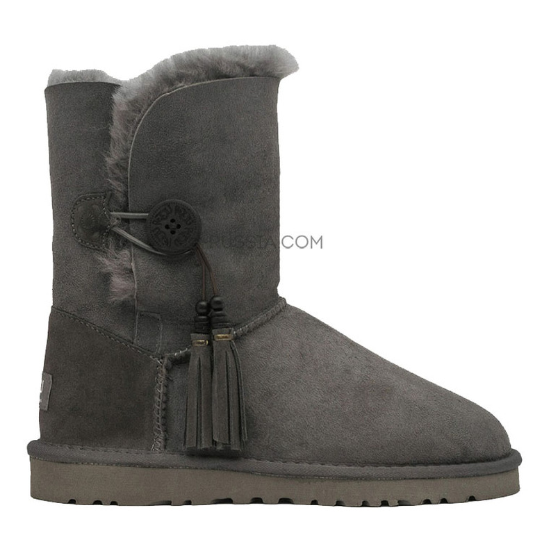 UGG Bailey Button Charms Grey