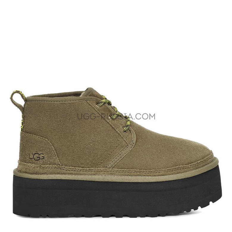 UGG Neumel Heritage Platform Burnt Olive