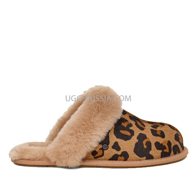 UGG Slippers Scufette Leopard