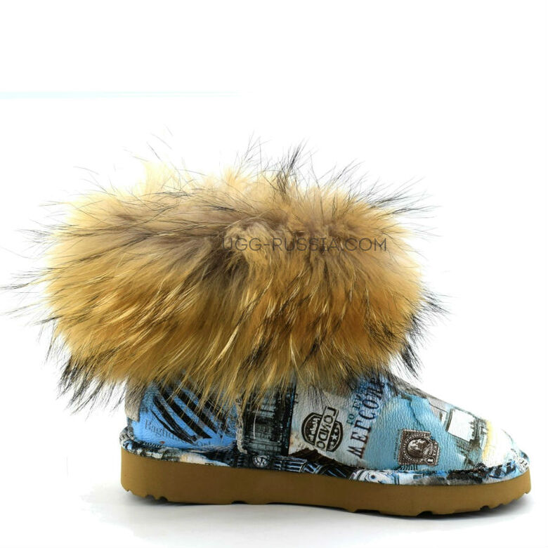 UGG Jimmy Choo Travel Fox Lodge Blue — Как сохранить цвет угг Jimmy Choo голубые