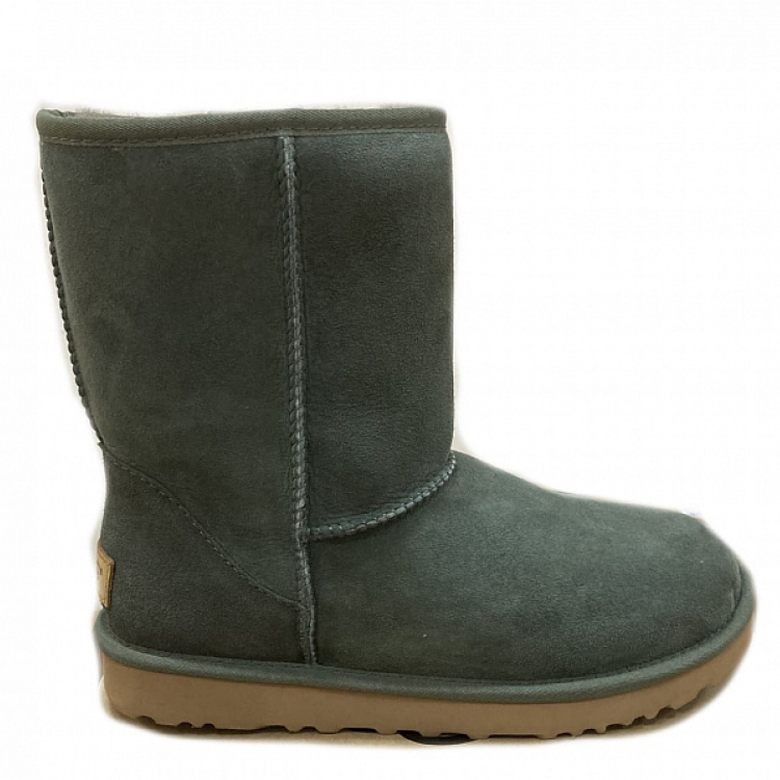 UGG Classic Short Brunt Olive — Как сохранить цвет угг Classic Short оливковые