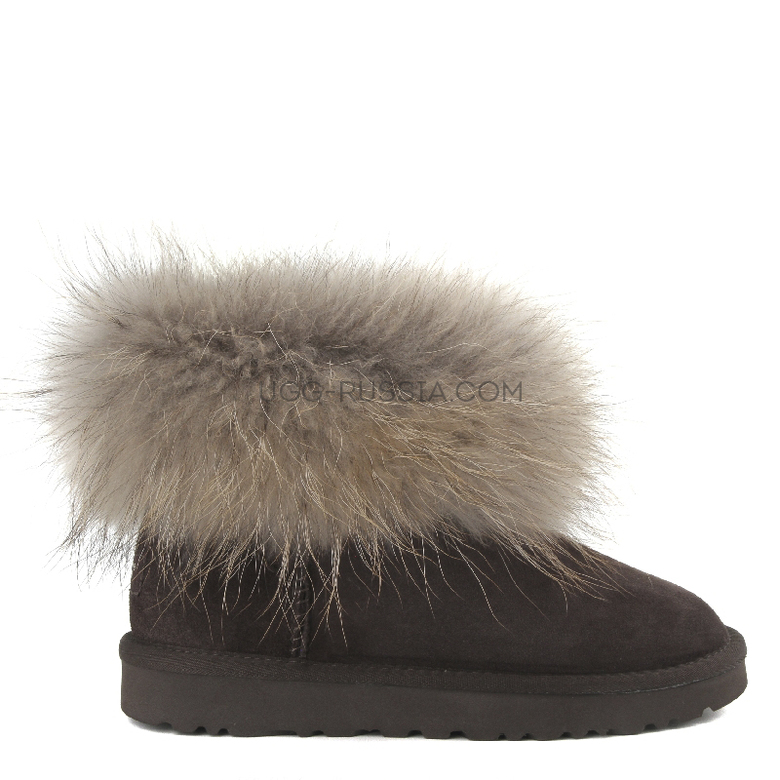 UGG Mini Fox Fur Chocolate — Как сохранить цвет угг Mini Fox Fur леопардовые