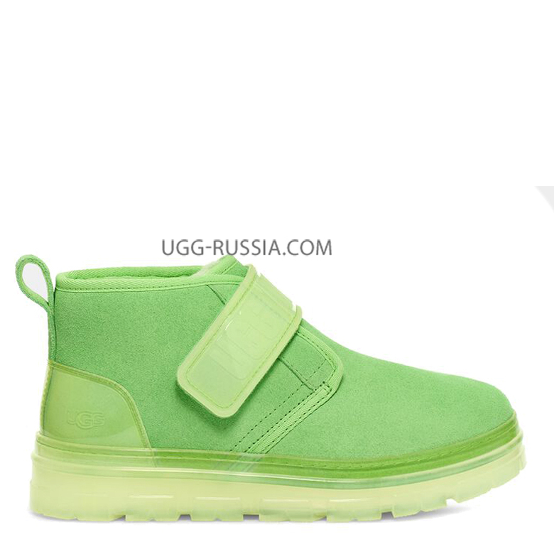 UGG Neumel Clear Parakeet Green — Как сохранить цвет угг Clear Mini оливковые