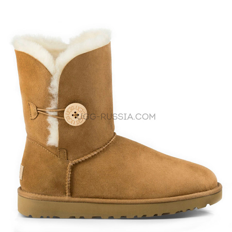 UGG Bailey Button Chestnut