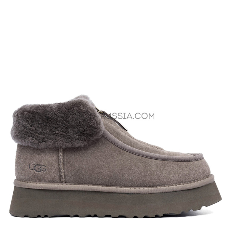 UGG Funkette Platform Boots Smoke