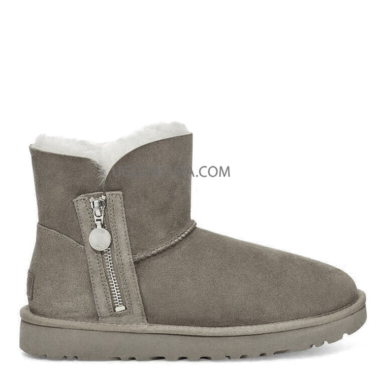 UGG Bailey Zip Mini Grey