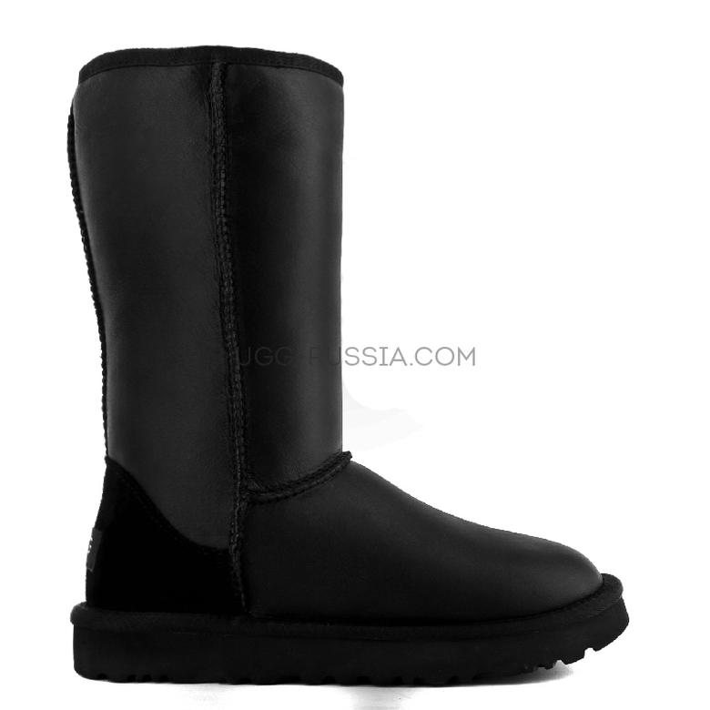 Оригинальные угги UGG Australia Classic Tall Metallic Black — признаки подлинности