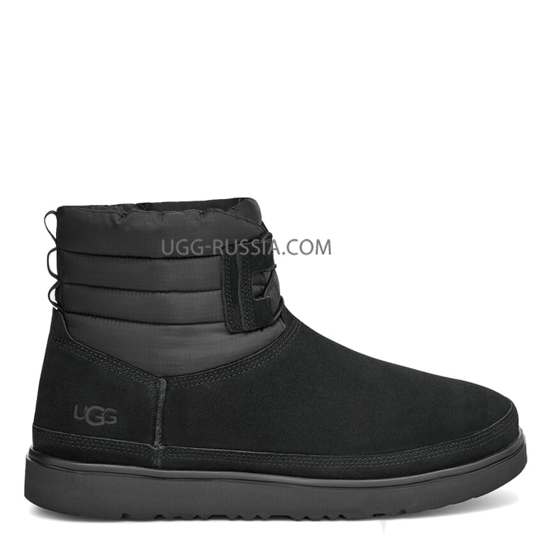 UGG Classic Mini Lace-Up Weather Black