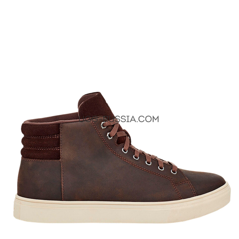 UGG Baysider High Weather Grizzly Leather