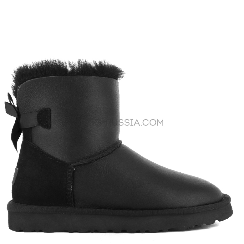 UGG Mini Bailey Bow Metallic Black — Угги Bailey Bow на каждый день: подойдут ли и с чем носить