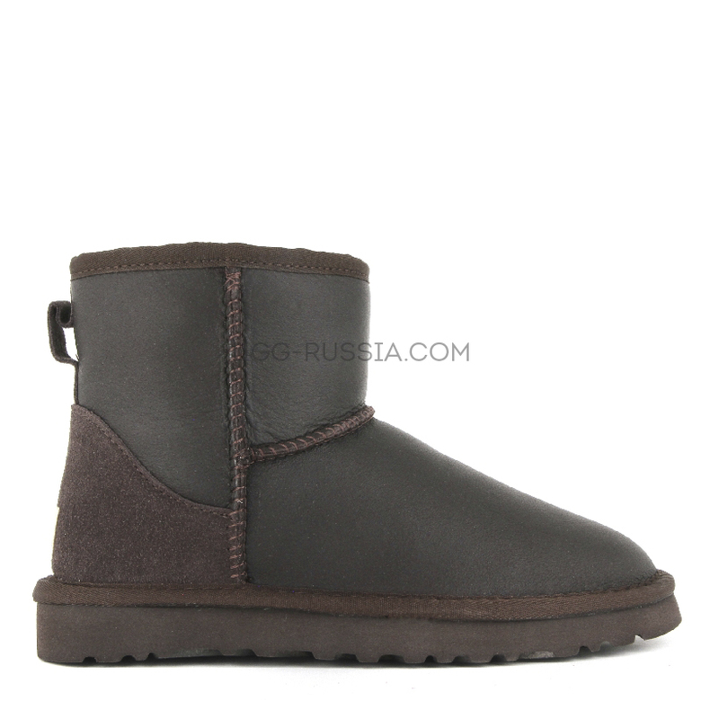 UGG Classic Mini Metallic Chocolate