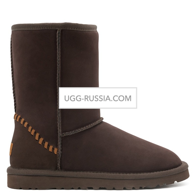 UGG Classic Short Deco Chocolate