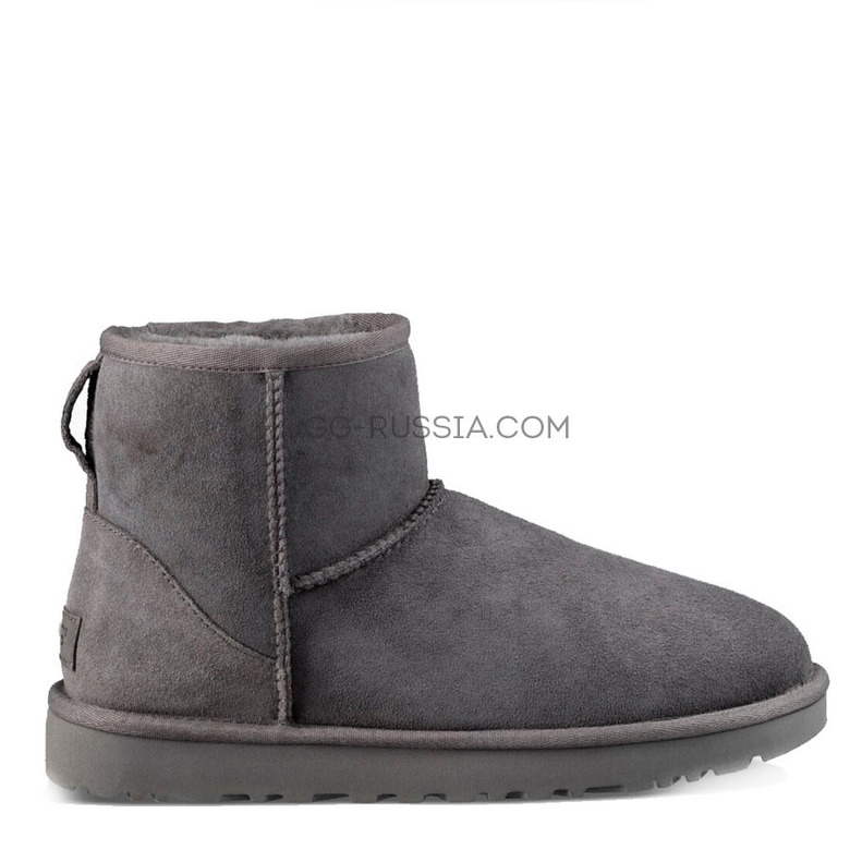 UGG Classic Mini Grey — Угги Classic Mini серые: с чем носить
