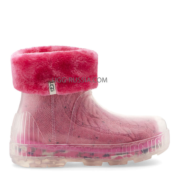 UGG (УГГИ) Drizlita Clear Boot Taffy Pink купить со скидкой!